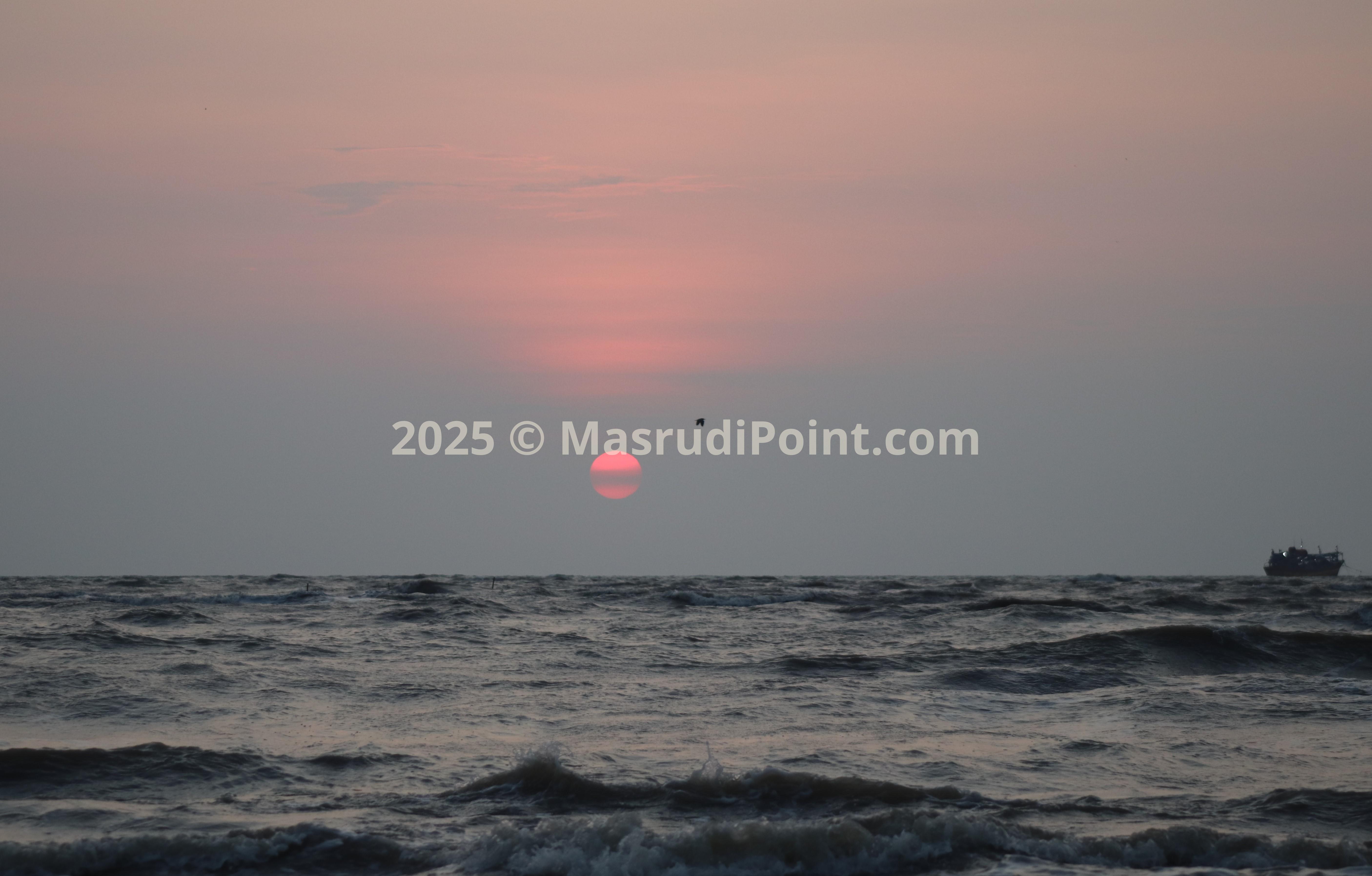 Sunrise At Karangsong 1